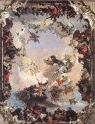 Giambattista Tiepolo Allegory of the Planets and Continents oil on canvas